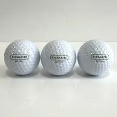 COACH（コーチ）ゴルフボール 3個セットのサムネイル