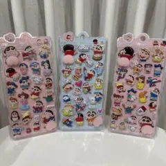 クレヨン　しんちゃん　おしりシール　3個セット s9