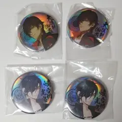 燭台切光忠　大倶利伽羅　缶バッジ　刀剣乱舞