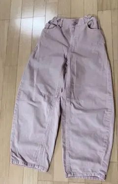 GU 子供服 カーゴパンツ ピンク