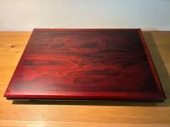 114 唐木 花台 紫丹2号 紫檀 飾り台 天然木 ダークブラウン