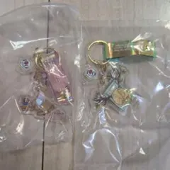 くまのプーさん 100周年 アクリルチャーム　カンガ&ルー　プーさんのおしり