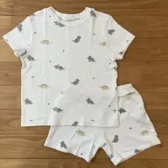 美品【ZARA HOME】恐竜柄 パジャマセット 120cm