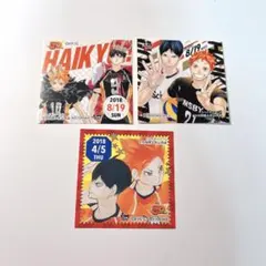 365日ステッカー　ハイキュー　日向翔陽＆影山飛雄　まとめ売り②