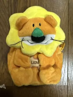 たべっ子どうぶつ ライオン型ぬいぐるみポーチ