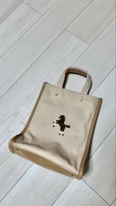 seventen ワンポイント刺繍トートバッグ (小)