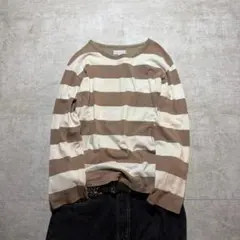00s agnes b. Border L/S tee Faded Grungeのサムネイル