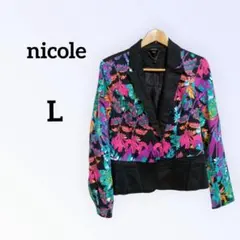 花柄ジャケット