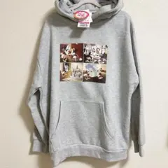 ハニーズ ハニぽか ディズニー ミッキーミニー スウェット パーカー グレー M