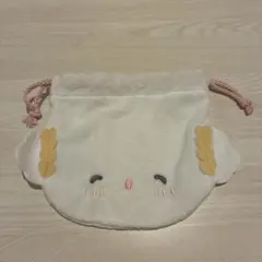 シープラ限定 こぎみゅん ふわふわ巾着 こぎみゅん(にっこり)