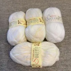 Sirdar Snuggly 毛糸　3玉＋使用中1玉