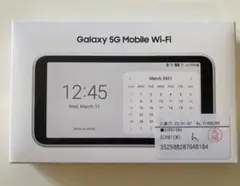 Galaxy 5G Mobile Wi-Fi 未使用