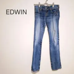 100＊【EDWIN BLUE TRIP　エドウィン】ストレートジーンズ　デニム