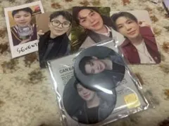 SEVENTEEN 10th B-DAY スタンプラリートレカ 缶バッジ　ウジ