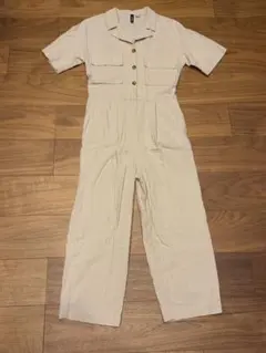 H&M DIVIDED サロペット ベージュ XSのサムネイル