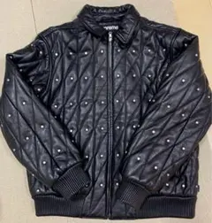 ジャケット・アウター Supreme Studded Quilted Leather Jacket M Supreme シュプリーム 22AW Studded Quilted Leather Jacket