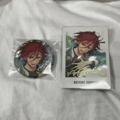 あんスタ 逆先夏目 9周年 ぱしゃっつ 缶バッジ