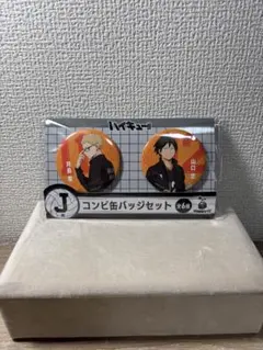 ハイキュー!! happyくじ　缶バッジセット