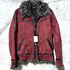 in the attic インジアテック　fur jacket Y2K L