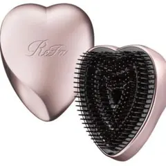 【新品未使用】ReFa リファ ハート型ヘアブラシ アンティークローズ