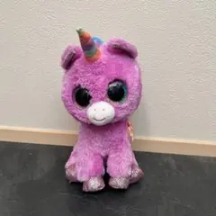 Ty ユニコーン ぬいぐるみ パープル
