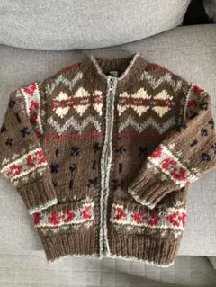 SFG Original ノルディック柄カーディガン 110