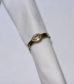 Hariqua(ハリックァ)アンダルサイトピンキーリング k10 Andalusite oval pinky ring /アンダルサイト | Hariqua