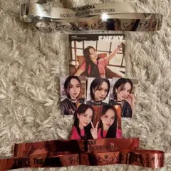 TWICE ENEMY ミナ版　トレカコンプリート　福岡銀テ付き