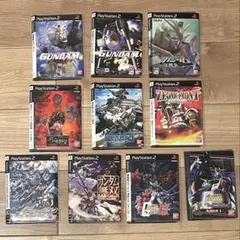 PS2 機動戦士ガンダム 10本セット バンダイ BANDAI