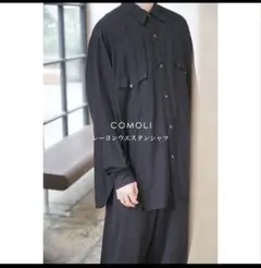COMOLI 25SS レーヨンウエスタンシャツ サイズ2 - メルカリ