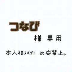 つなび様専用ページ。