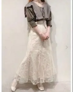 ワンアフターアナザー ナイスクラップ　色っぽマーメイドスカート