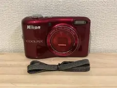 美品 完動品 Nikon COOLPIX L26 レッド#26180のサムネイル