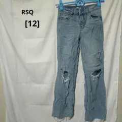 RSQ [12] ワイドレッグジーンズ ボトムス