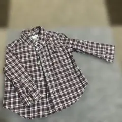 ポロ　ラルフローレンベビーRalph Lauren チェック柄長袖シャツ 18M