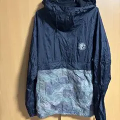 VOLCOM 防水ナイロンジャケット Lサイズ 黒/迷彩
