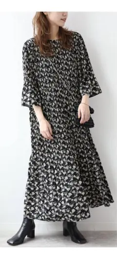 ✳︎ JOURNAL STANDARD マジョリカプリーツフラワーワンピース✳︎
