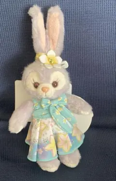 新品未使用　タグ付き　ステラルー　ディズニーシー　サニーファン　ぬいぐるみバッジ