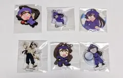 忍たま乱太郎　尾浜勘右衛門　ラバマス　アクスタ　缶バッジ　6点セット