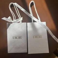 Dior ホワイトショップ袋 3点。 - メルカリ