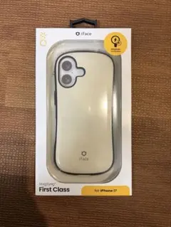 iFace First Class iPhone 17ケース　くすみホワイト