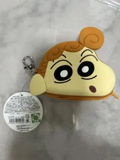 クレヨンしんちゃん ひまわり　シリコンフェイスポーチ　コインケース　プライズ