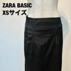 ザラベーシック　オフィスカジュアル　ひざ丈タイトスカート　ボトムス　32