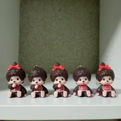 土日限定価格‼️ モンチッチ　めじるしアクセサリー　5個セット