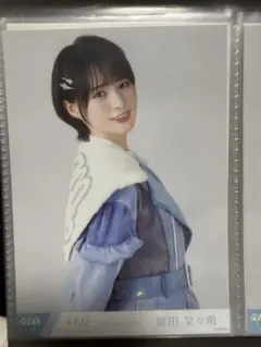 冨田菜々風 生写真 直筆 はにかみショート チュウ イラコメ有 - メルカリ