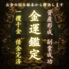 【金運鑑定】 霊視にて、現状好転へと導きます　金運・財運・お金・借金・開運
