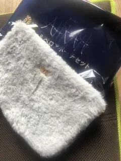 sweet 12月号付録 AHKAHファーポーチ