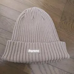 23ss Supreme overdyed beanie トープ コットン