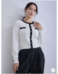 クラシックニットカーディガン