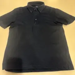 UNIQLO AIRism ポロシャツ 黒 メンズSサイズのサムネイル